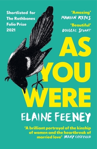 Book cover of As You Were by Elaine Feeney