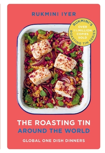 Book cover of The Roasting Tin Around the World by Rukmini Iyer