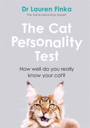 Book cover of The Cat Personality Test by Lauren Finka