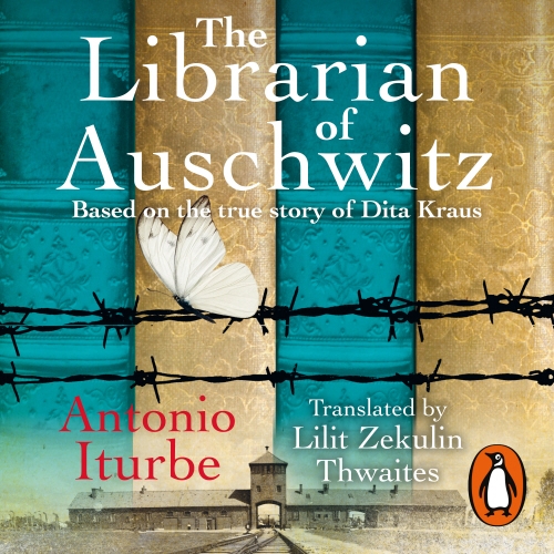 Book cover of The Librarian of Auschwitz by Antonio Iturbe