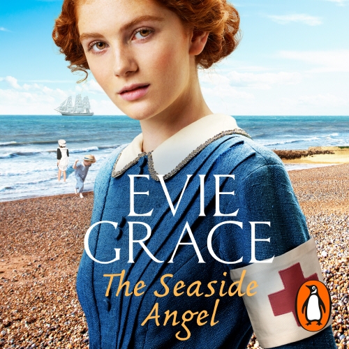 Book cover of The Seaside Angel by Evie Grace