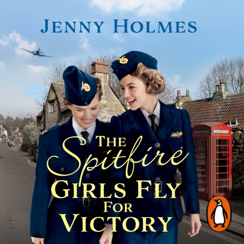 Book cover of The Spitfire Girls Fly for Victory by Jenny Holmes