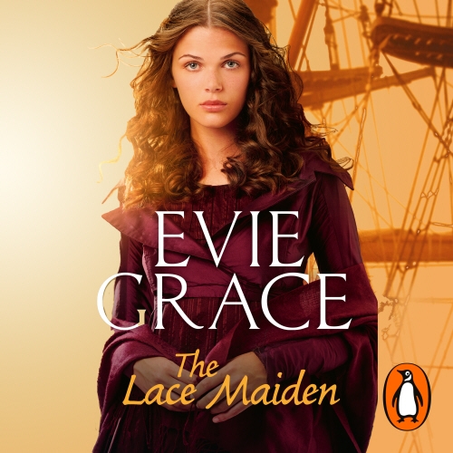 Book cover of The Lace Maiden by Evie Grace