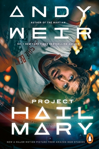 Book cover of Project Hail Mary by Andy Weir