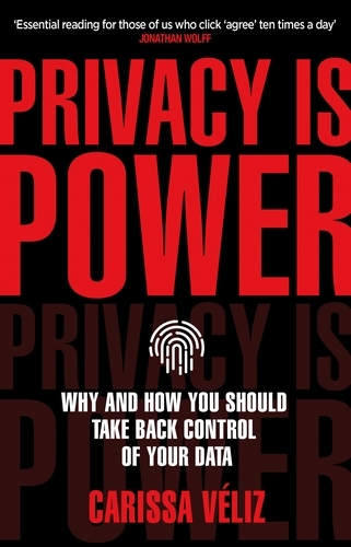 Book cover of Privacy is Power by Carissa Véliz