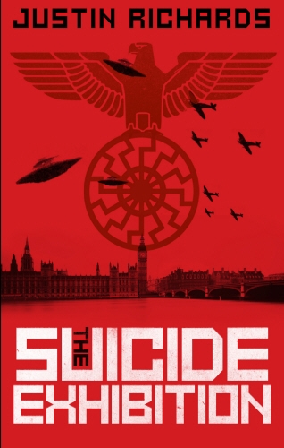 Book cover of The Suicide Exhibition by Justin Richards