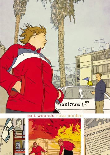 Book cover of Exit Wounds by Rutu Modan