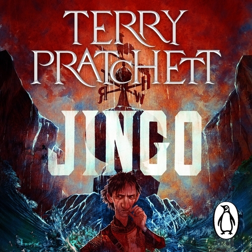 Book cover of Jingo by Terry Pratchett