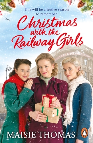 Book cover of Christmas with the Railway Girls by Maisie Thomas
