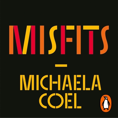Book cover of Misfits by Michaela Coel