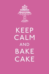 Book cover of Keep Calm and Bake Cake