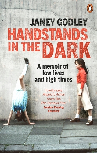 Book cover of Handstands In The Dark by Janey Godley