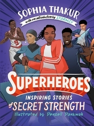 Book cover of Superheroes by Sophia Thakur