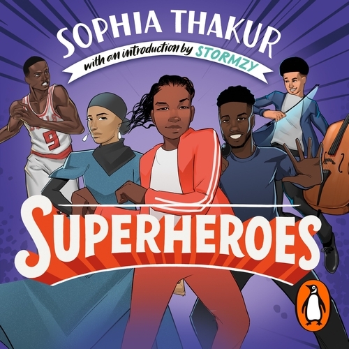 Book cover of Superheroes by Sophia Thakur