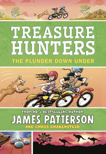 Book cover of Treasure Hunters: The Plunder Down Under by James Patterson