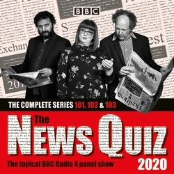 Book cover of The News Quiz 2020: The Complete Series 101, 102 & 103 by BBC Radio Comedy