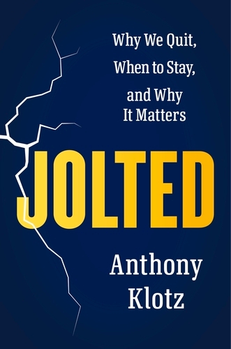 Book cover of Jolted by Anthony Klotz