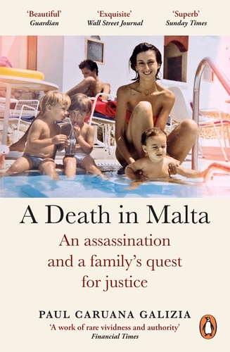 Book cover of A Death in Malta by Paul Caruana Galizia