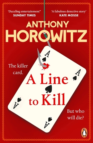 Book cover of A Line to Kill by Anthony Horowitz