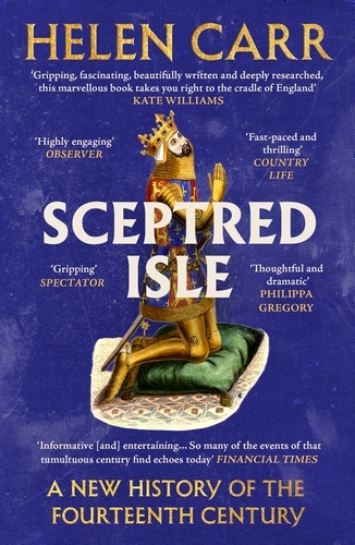 Book cover of Sceptred Isle by Helen Carr