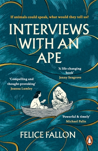 Book cover of Interviews with an Ape by Felice Fallon