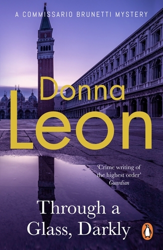 Book cover of Through a Glass Darkly by Donna Leon