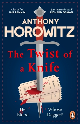 Book cover of The Twist of a Knife by Anthony Horowitz