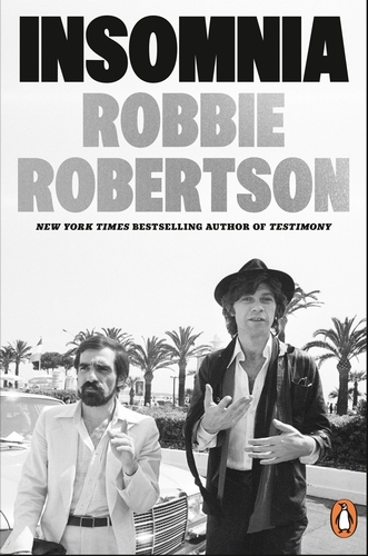 Book cover of Insomnia by Robbie Robertson