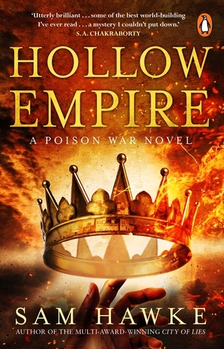 Book cover of Hollow Empire by Sam Hawke