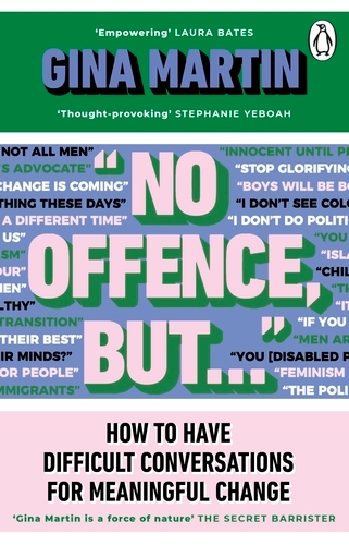 Book cover of "No Offence, But..." by Gina Martin