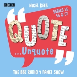Book cover of Quote…Unquote by Nigel Rees