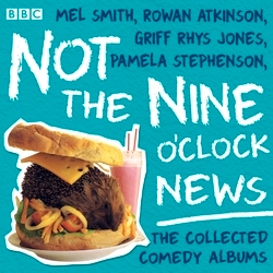 Book cover of Not the Nine O’Clock News by John Lloyd