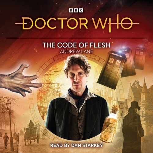 Book cover of Doctor Who: The Code of Flesh by Andrew Lane