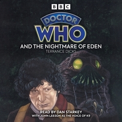 Book cover of Doctor Who and the Nightmare of Eden by Terrance Dicks
