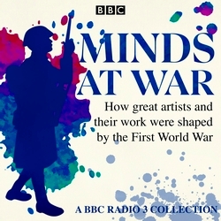 Book cover of Minds at War by Fintan O'Toole, Ruth Padel, Heather Jones, Elif Shafak, David Edgerton, Sara LeFanu