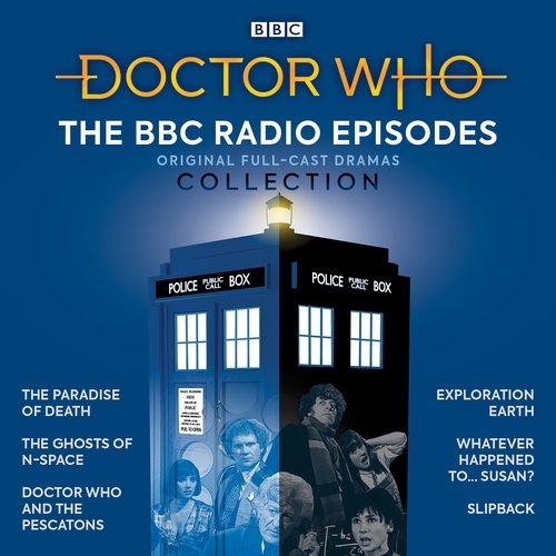 Book cover of Doctor Who: The BBC Radio Episodes Collection by Barry Letts, Victor Pemberton, Bernard Venables, Adrian Mourby, Eric Saward