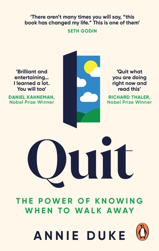 Book cover of Quit by Annie Duke