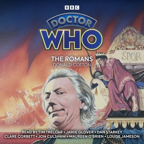 Book cover of Doctor Who: The Romans by Donald Cotton
