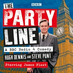 Book cover of The Party Line: Complete Series 1-3 by Steve Punt, Hugh Dennis