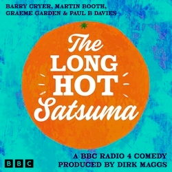 Book cover of The Long Hot Satsuma by Barry Cryer, Martin Booth, Graeme Garden, Paul B. Davies