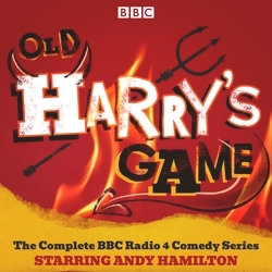 Book cover of Old Harry’s Game by Andy Hamilton