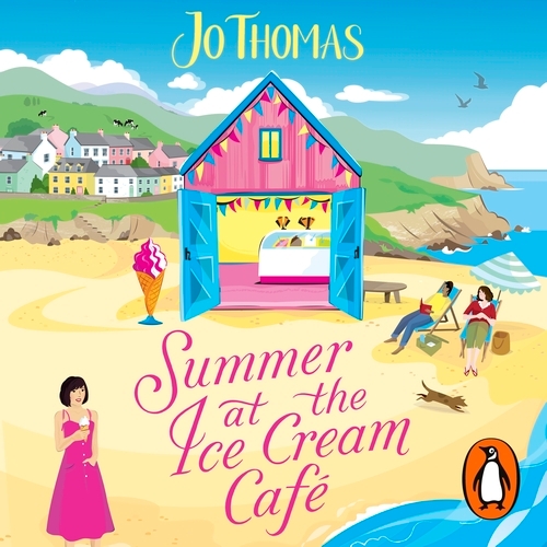 Book cover of Summer at the Ice Cream Café by Jo Thomas