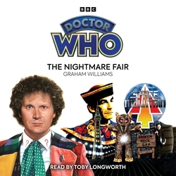 Book cover of Doctor Who: The Nightmare Fair by Graham Williams
