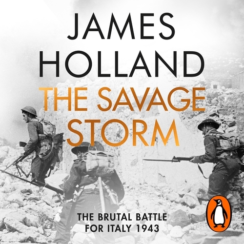 Book cover of The Savage Storm by James Holland