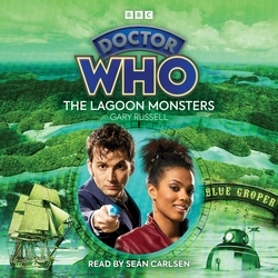 Book cover of Doctor Who: The Lagoon Monsters by Gary Russell