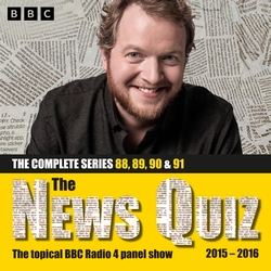Book cover of The News Quiz: 2015 – 2016 by BBC Radio Comedy