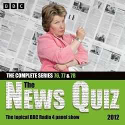 Book cover of The News Quiz 2012 by BBC Radio Comedy