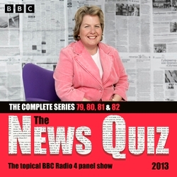 Book cover of The News Quiz 2013 by BBC Radio Comedy