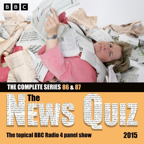 Book cover of The News Quiz 2015: Sandi Toksvig's Final Shows by BBC Radio Comedy