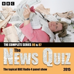 Book cover of The News Quiz 2015: Sandi Toksvig's Final Shows by BBC Radio Comedy